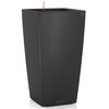LECHUZA Planter Cubico Color 40 ALL-IN-ONE Slate 13158