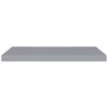 vidaXL Floating Wall Shelves 4 pcs Grey 80x23.5x3.8 cm MDF