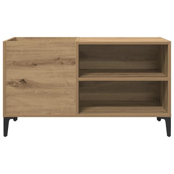 vidaXL Record Cabinet Artisan Oak 84.5x38x48 cm Engineered Wood