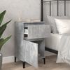 vidaXL Bedside Cabinets 2 pcs Concrete Grey 40x35x70 cm