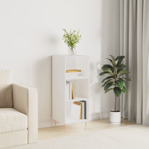 vidaXL Sideboard White 34.5x32.5x90 cm Engineered Wood