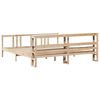 vidaXL Bed Frame with Headboard without Mattress 200x200 cm