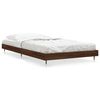 vidaXL Bed Frame without Mattress Brown Oak 90x190 cm Engineered Wood