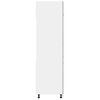 vidaXL Refrigerator Cabinet Lyon Grey Sonoma 60x57x207 cm Engineered Wood