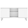 vidaXL TV Cabinet White 104x35x50 cm Engineered Wood
