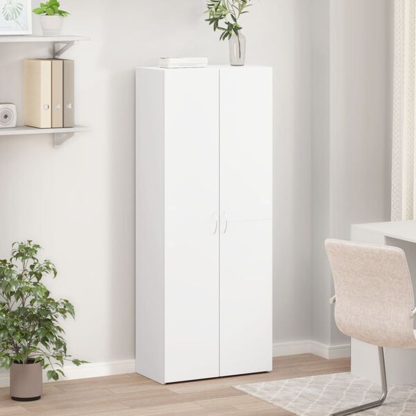 vidaXL File Cabinet White 60x32x153 cm Engineered Wood
