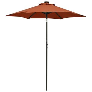 vidaXL Garden Parasol | Terracotta and Dark Grey