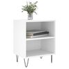 vidaXL Bedside Cabinets 2 pcs White 40x30x50 cm Engineered Wood