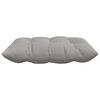 vidaXL Seat Cushions 4 pcs Light Grey 40 x 40 x 6 cm Microfibre