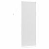 vidaXL Window Blind with Curtains Manual White Aluminium