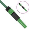 vidaXL Garden Hose with Fitting Set Green 0.75" 50 m PVC