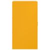vidaXL Sideboard Mustard Yellow 34.5x39x73 cm Steel