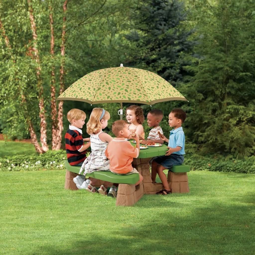 Step 2 umbrella on sale for picnic table