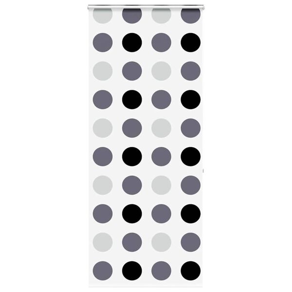 vidaXL Shower Roller Blind with Cassette 150x240 cm Fabric Width 146 cm