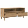 vidaXL TV Cabinet Artisan Oak 100 x 34.5 x 44.5 cm Engineered Wood