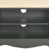 vidaXL TV Cabinet Black 120x30x40 cm Wood