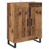vidaXL Highboard 2 pcs Old Wood Engineered Wood