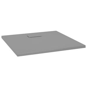 vidaXL Shower Base Tray SMC Grey 90x80 cm