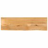 vidaXL Table Top Live Edge 120x40x2,5 cm Solid Wood Mango
