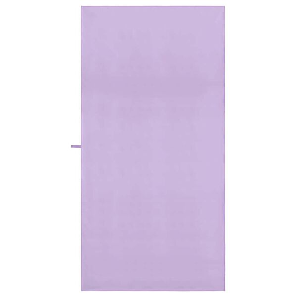 vidaXL Sports Towels 2 pcs Purple 200 x 100 cm Polyester and polyamide