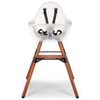 CHILDHOME 2-in-1 High Chair with Bumper Evolu 2 Transparent
