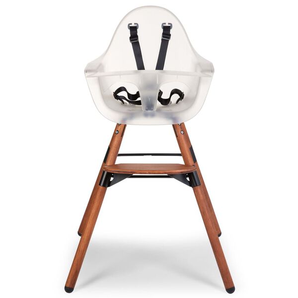 CHILDHOME 2-in-1 High Chair with Bumper Evolu 2 Transparent