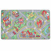 vidaXL Play Mat Grey 200 x 90 cm Fabric