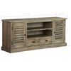 vidaXL TV Cabinet Solid Mindi Wood 145x35x60 cm