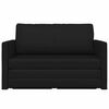vidaXL Sofa Bed Black 124 x 71 x 78 cm Velvet