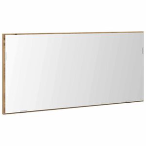 vidaXL Mirror Artisan oak 80 x 37 cm Glass and Engineered Wood