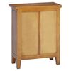 vidaXL Bedside Cabinet 60x30x75 cm Solid Wood Mahogany