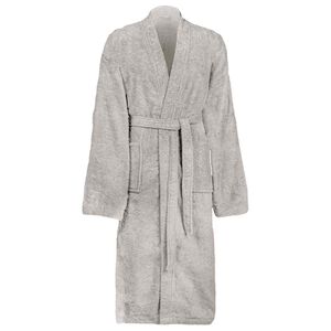 vidaXL Bathrobe KINN Grey XXL Cotton