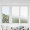 vidaXL Window Film Frosted White 90x2000 cm PVC