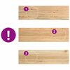 vidaXL Stair Treads 4 pcs Untreated 90x25x2 cm Solid Wood Oak