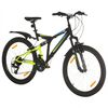 vidaXL Mountain Bike 21 Speed 26 inch Wheel 49 cm Black