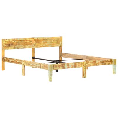 vidaXL Bed Frame Solid Reclaimed Wood 180x200 cm Super King