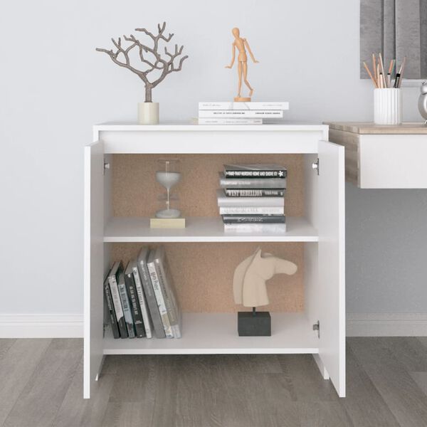 vidaXL Sideboard White 70x41x75 cm Engineered Wood