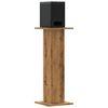 vidaXL Speaker Stands 2 pcs Artisian Oak 30x30x80 cm Engineered Wood