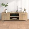 vidaXL TV Cabinet Sonoma Oak 110x40x35 cm Engineered Wood