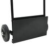 vidaXL Hand Trolley Black and Red 63 x 43.5 x 110 cm Steel