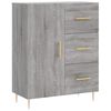 vidaXL Sideboard Grey Sonoma 69,5x34x90 cm Engineered Wood