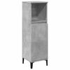 vidaXL Bathroom Cabinet Concrete Grey 30x30x100 cm Engineered Wood