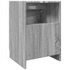 vidaXL Sink Cabinet Grey Sonoma 40x37x59 cm Engineered Wood