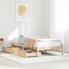 vidaXL Bed Frame without Mattress 90x200 cm Solid Wood Pine