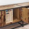 vidaXL TV Units 2 pcs Old Wood 240 x 35 x 41 cm Engineered wood