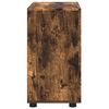 vidaXL Bathroom Cabinet Set TULUM Smoked Oak 60 x 34 x 63 cm