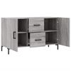 vidaXL Sideboard Grey Sonoma 100x36x60 cm Engineered Wood