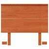 vidaXL Headboard Wax Brown 90 cm Solid Wood Pine