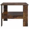 vidaXL Coffee Table Smoked Oak 57 x 55 x 45 cm Engineered Wood