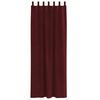 vidaXL Blackout Curtains 2 pcs Wine Red 140 x 225 cm Velvet